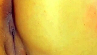 dancehall girlfriend shakes ass before big black cock pounding