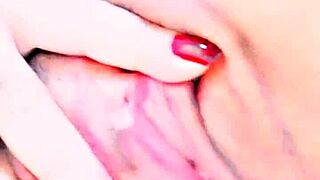 Virgin Teen Milla Santiago Fingers Herself to Shaking Orgasm