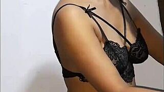 Slim Black Sucker Milks Massive Cock For Every Drop