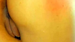 dancehall girlfriend shakes ass before big black cock pounding