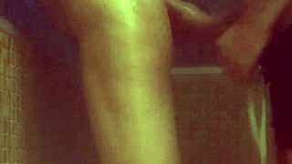 wanna see this couple fuck hard in the sauna with that latina milf