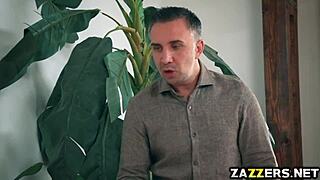 Man Misty Stone just deepthroats that fan's big cock so good doesn't she swallow it all the way down her throat effortlessly