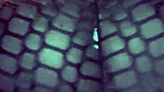 Watch her big booty sway and shake seductively as this milf wife dances with huge tits bouncing