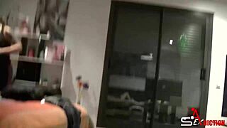 wanna watch jose adiction train lulu pretel's hot body before gym?