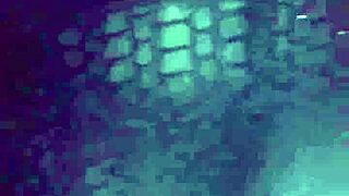 Watch her big booty sway and shake seductively as this milf wife dances with huge tits bouncing