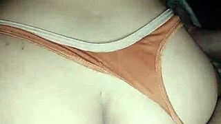 Stepsister's Accidental Anal Fuck Cums on Ass