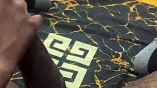 stroking this massive bbc handjob has me feeling every thick monster cock vein pulsing.