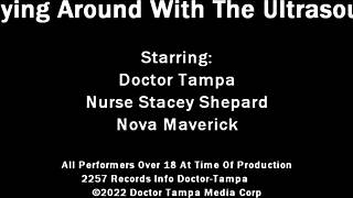 dr tampa plays with nova maverick's ultrasound backstage