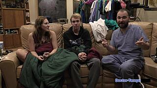 dr tampa plays with nova maverick's ultrasound backstage