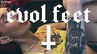 wanna let this bitch control you with pussy and feet??