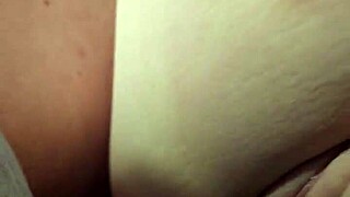 Homemade Couple's Curvy Babe Gets Dominated, Fucked Hard, and Creampied Close Up