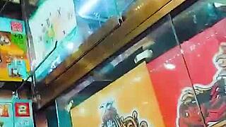 im fingering my slutty pussy with toys at the store now