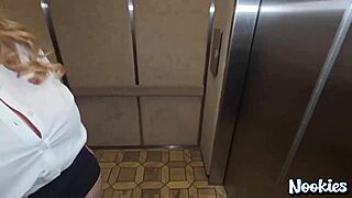 omg milf misty caitlin's office pov turns into hot creampie pounding at work!! 💦👅