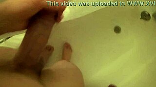 Shower cowgirl ride then knees for huge cum load 💦😈