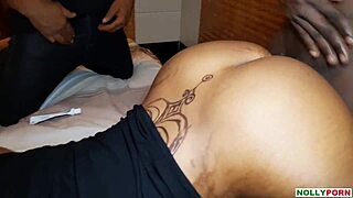 hey big ass ebony, why'd you call your bbc ex back for that monster pounding?