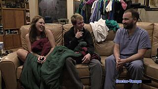 dr tampa plays with nova maverick's ultrasound backstage