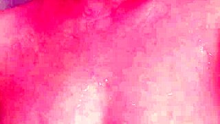 BIG NATURAL TITS BLONDE BOUNCES BOOBS IN SHOWER BATHING CLOSE-UP VIEW!