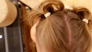 Tricked Stepsister Shows Tits Fucked Pink Pussy Big Cock Creampie Doggystyle