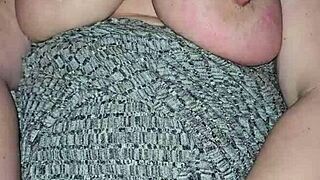 bold cougar unleashes wild night time orgasm shaking with raw intense pleasure waves