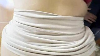 BIG ASS Latina Shows Up for Interview Ends Up Riding CUM-FILLED Tits Bounce