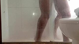 70-Year-Old Neighbor Deep Anal Creampie Swallowed Cumshot