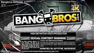 check out this big booty latina brunette with massive tits giving the sloppiest blowjob ever