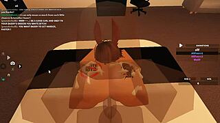 whoa blacked roblox whore takes monster bbc in rough 3some anal 😈🍑💦