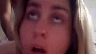 Her buttocks bounce rhythmically as she pleasures him fully in amateur play