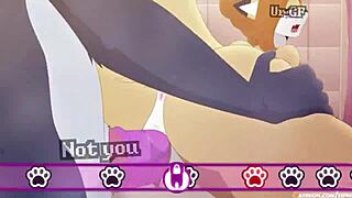 Think You Can Handle Furry Ballbusting Hero's Brutal Kicks?