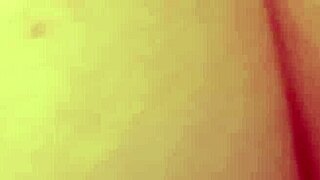 Curvy fat ass shakes wildly on the bed, begging for rough bedroom pounding now.