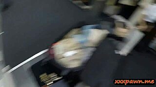 hidden cam catches latina stewardess railed hard by pawn keeper's monster cock