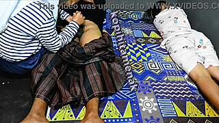 My real sis joins enjoying hubby's throbbing cock! 👨‍👩‍👧🍆