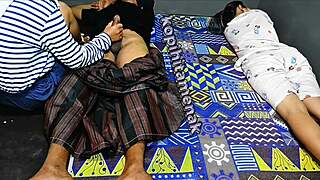 My real sis joins enjoying hubby's throbbing cock! 👨‍👩‍👧🍆