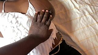 pretty african teen fucked rough in skirt