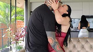 sis-in-law begs me fuck her pussy while wife cooks in kitchen - felipe skull