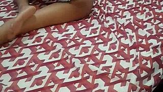 curvy latina lesbian neighbor comes over for real hot sexo pt1