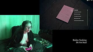 naked brunette bbw with huge natural tits explores night springs part 1