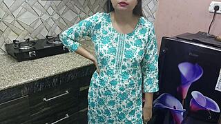 INDIAN STEPMOM SEDUCES YOUNG STEPSON FOR KITCHEN DOGGYSTYLE FUCK!