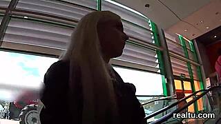 Ravishing Czech teen seduced in shop, clothes ripped for intense hardcore POV plowing