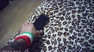 glasses asian blonde hooks up with maxxx loadz backstage for hardcore blow