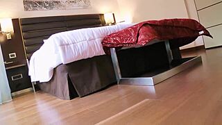 abelia gets monster cock fuck and cum swallow