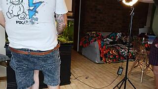 Skinny Tattooed Latina Wife's Big Pussy Gets Pumped Full in Homemade Creampie