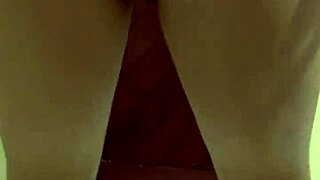 damn cacheada hottie shakes ass in mini skirt with anal plug dancing funk... ugh so hot