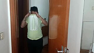 chubby amateur chanelxxx18 licks bbc balls deepthroats gags in orgia