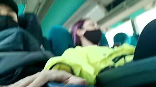 blakeproductions latina blows and rides big cock on public bus