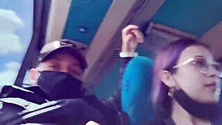 blakeproductions latina blows and rides big cock on public bus