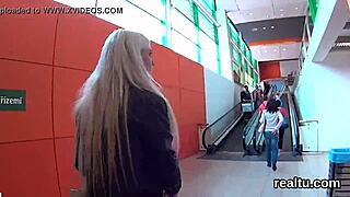 Ravishing Czech teen seduced in shop, clothes ripped for intense hardcore POV plowing