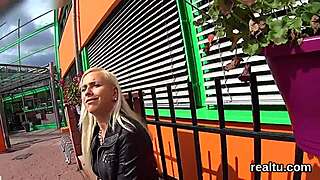 Ravishing Czech teen seduced in shop, clothes ripped for intense hardcore POV plowing