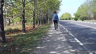 Tattooed Teeny Fucks Lover in Hardcore Pussy Ride