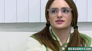 Therapist Dr Calvin Hardy Fucks Petite Patient Reese Robbins Back To Reality With Monster Cock.